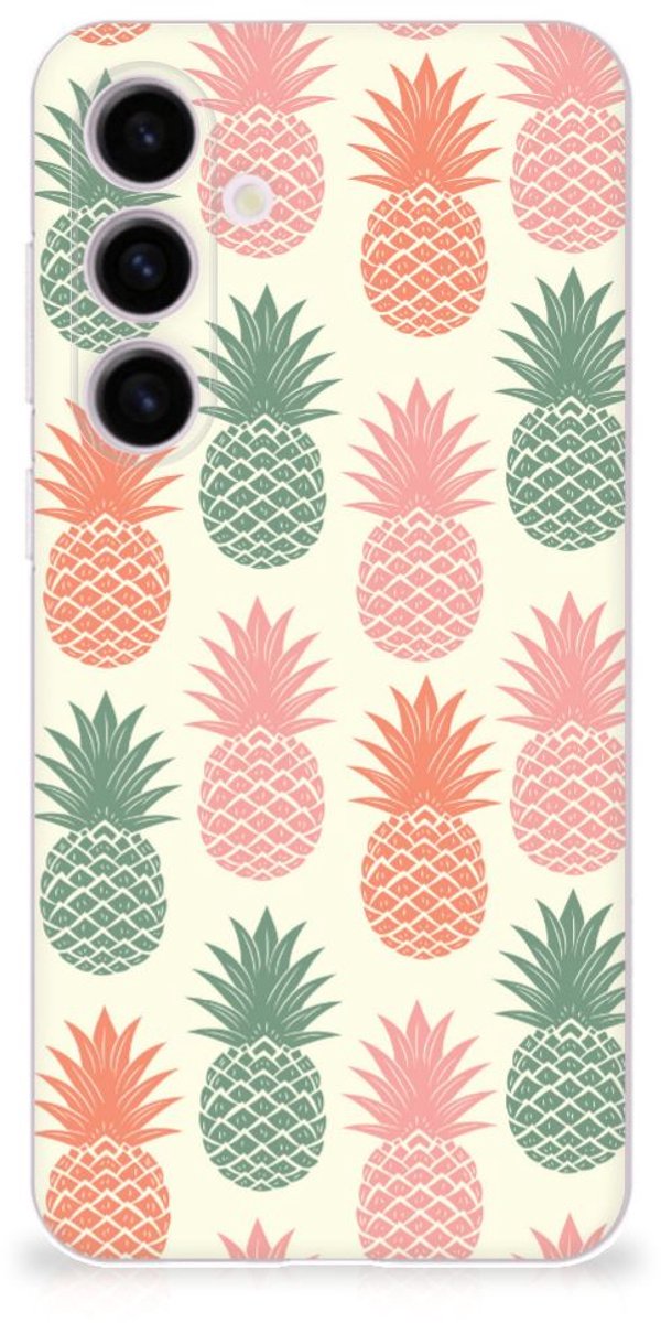 Samsung Galaxy S24 Plus Siliconen Case Ananas