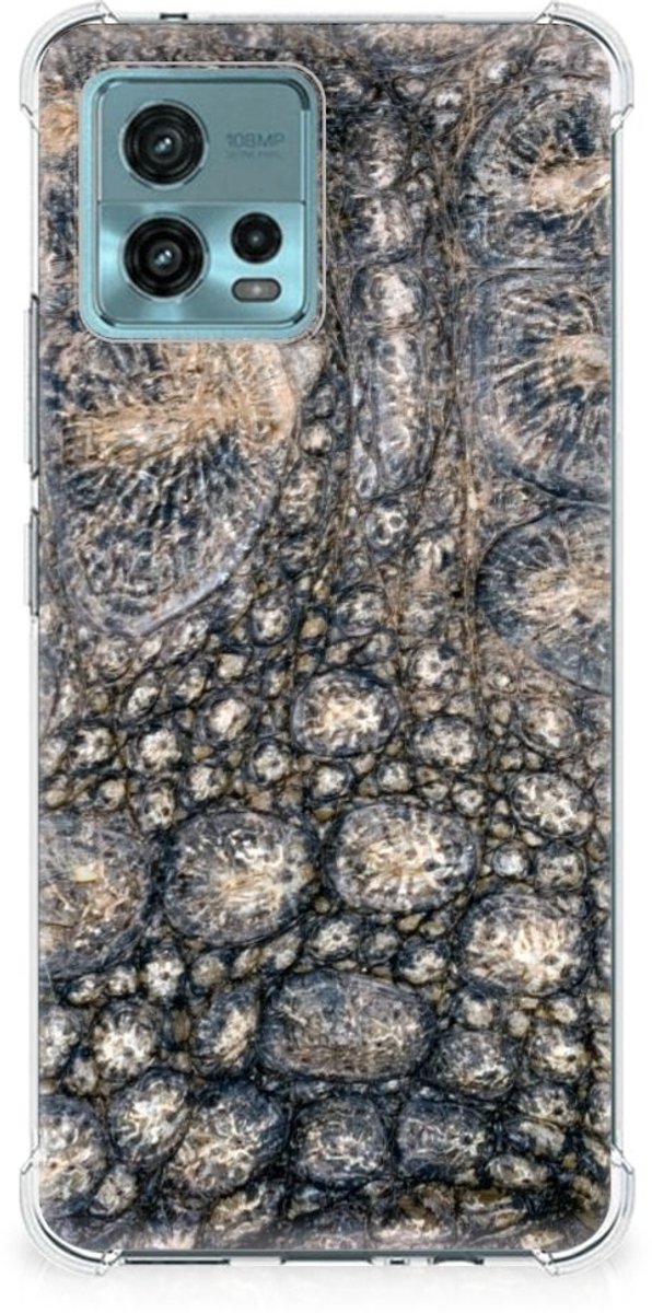 otorola Moto G72 Case Anti-shock Krokodillenprint