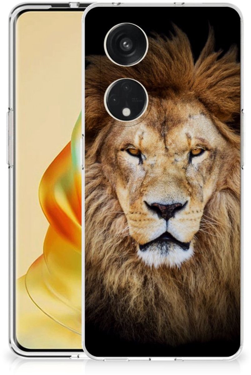 OPPO Reno8 T 5G TPU Hoesje Leeuw