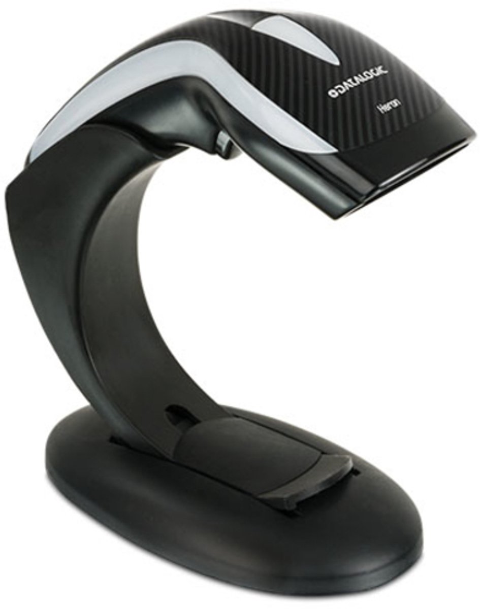 Datalogic HD3100, Draagbare streepjescodelezer, 1D, Lineair, Bedraad, USB, Zwart, Zilver