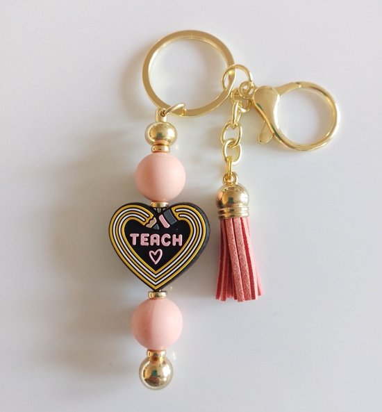 Sleutelhanger Gelukspoppetje Juf - Verrassend Leuk Sleutelhanger Gelukspoppetje Juf - Verrassend Leuk