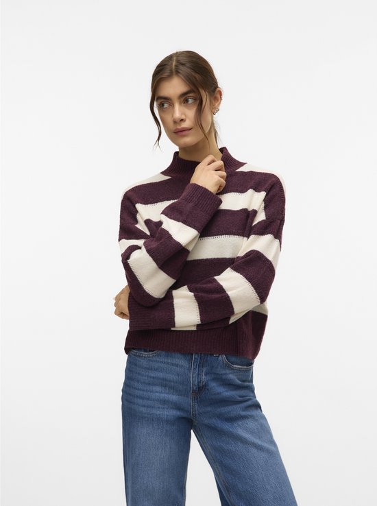 Vero Moda - Gebreide coltrui in crème Vero Moda - Gebreide coltrui in crème