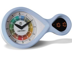 foto van Kidywolf Educatieve kinderwekker - Blauw