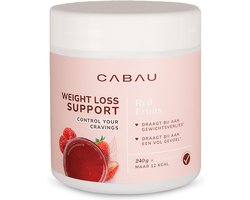 Cabau Lifestyle - Weight Loss Support - Red Fruits - 240 gram - 34 doseringen - Bijdrage aan gewichtsverlies - Glucomanan - Helpt met een vol gevoel