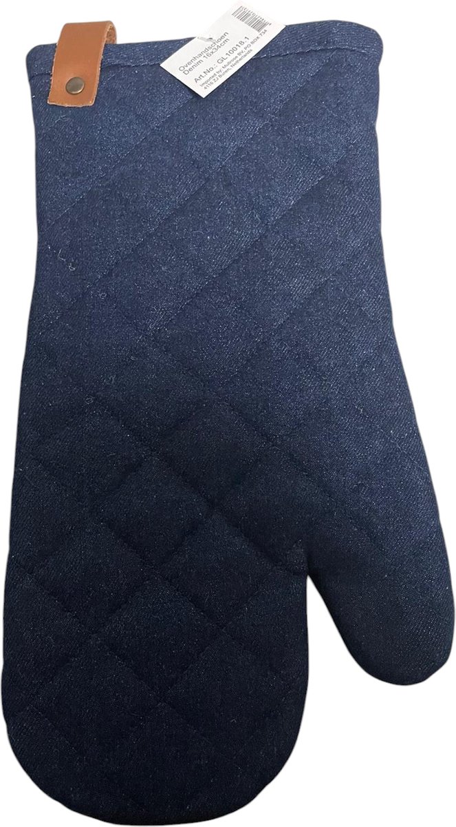 Handschoen-bbq-buitenleven-koken-katoen-vegan leather-canvas- denim