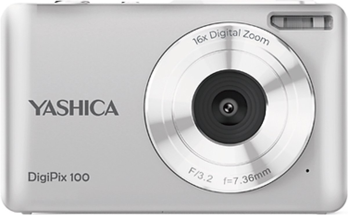 Yashica DigiPix 100 Zilver | Compactcamera's | 4582712710133