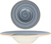 Bonna Ciotole Aura Dusk In Porcellana - Set Da 6 Pezzi - 16 Cm (400cc) - Pittura A Mano, Lavabile In Lavastoviglie E Microonde