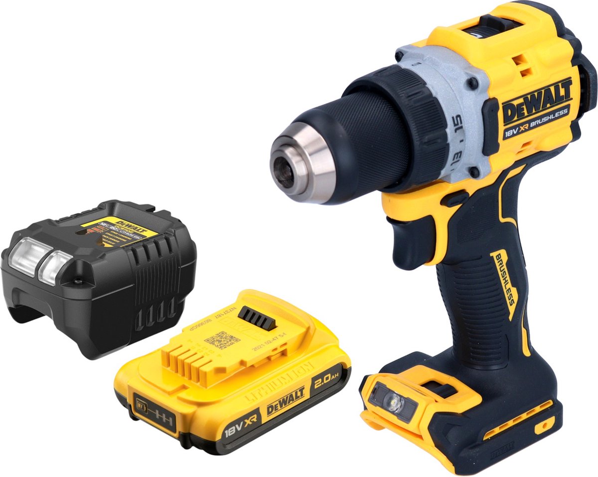 DeWalt DCD 800 N accuboormachine 18 V 90 Nm borstelloos solo - zonder accu, zonder oplader