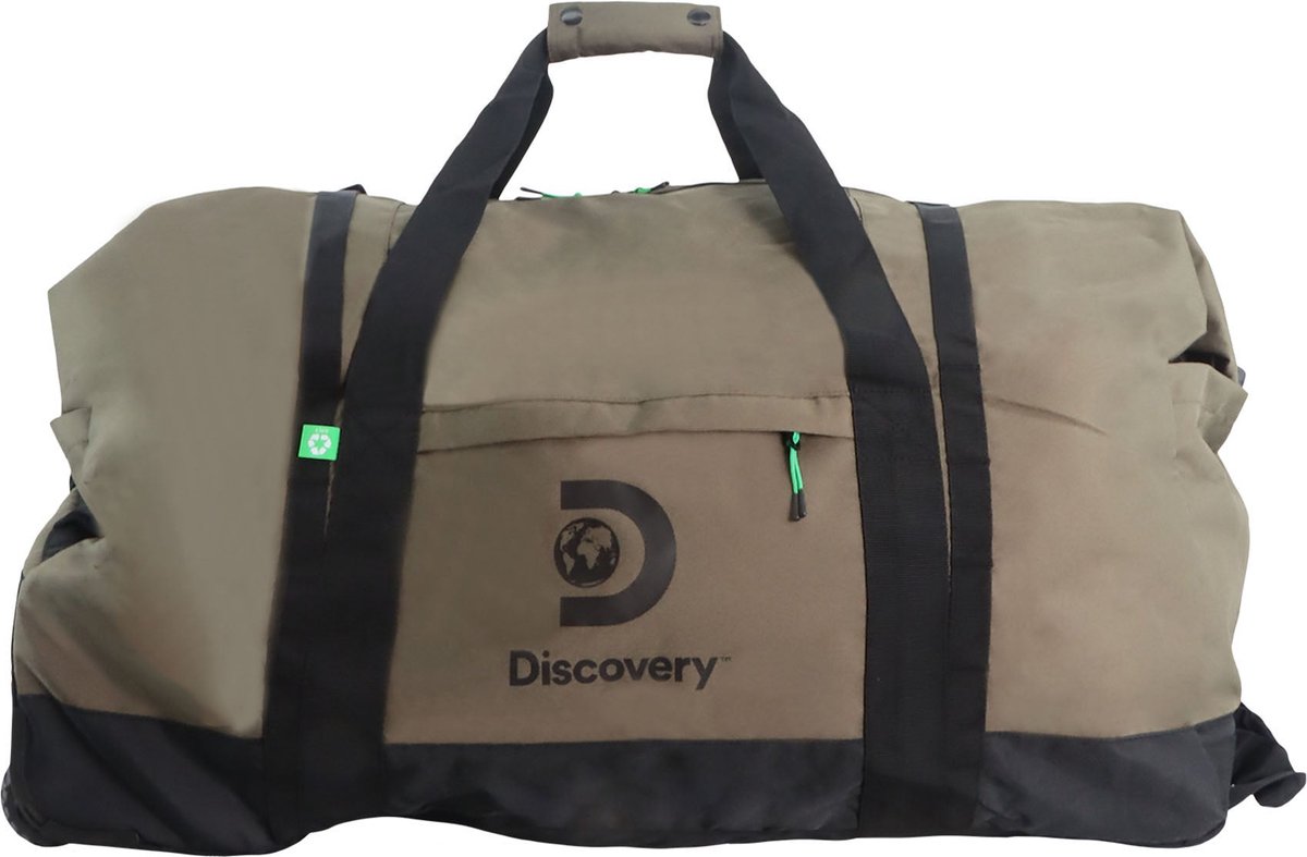 Discovery Reistas met wielen "Drive" 75 cm - 125 Liter / Trolleytas - Khaki - Khaki