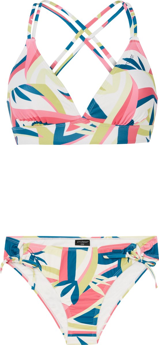Protest Prtgracia – Triangle bikini set Dames – Kruisbanden – Uitneembare vulling Roze