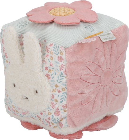 Nijntje X Little Dutch Lucky Soft Activiteitenkubus - Blossom