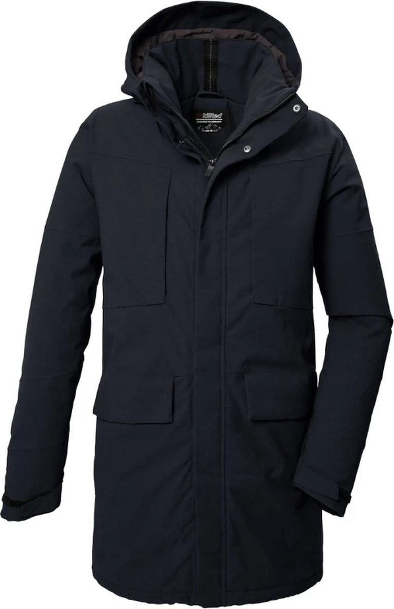KILLTEC KOW 80 PARKA M Zwart