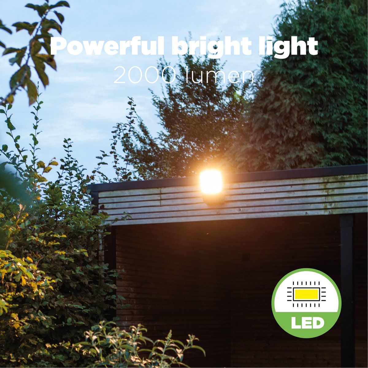 Lutec Atlantis - LED wandlamp voor buiten - Anti-verblinding