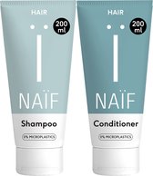 Naïf - Shampoo & Conditioner Voordeelset - Haarverzorging - met Natuurlijke Ingrediënten - 2x200ml