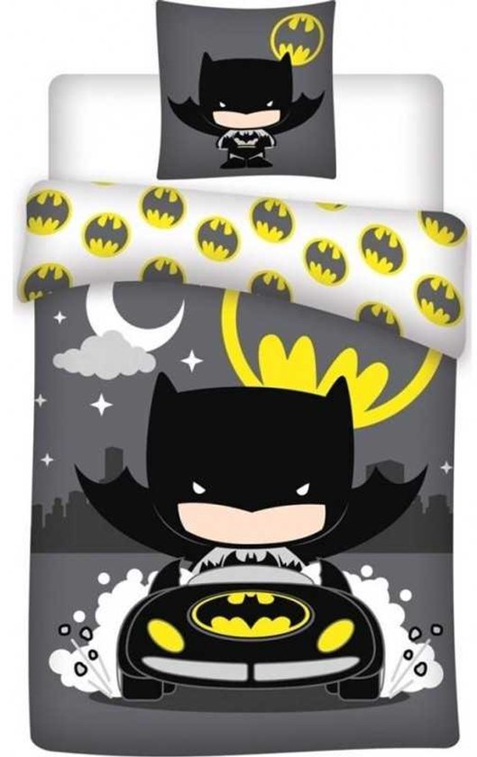 Batman - Comic - Dekbedovertrek - 140x200Cm - Polyester