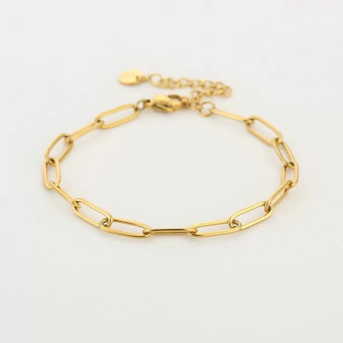 Michelle Bijou - Schakelarmband - Goud