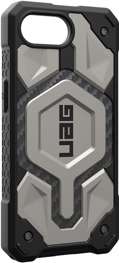 UAG - Coque Monarch Pro Mag pour iPhone 16e (2025) - titane | titane
