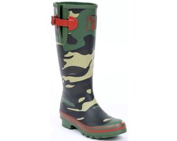 Groene camouflage regenlaars van Evercratures 42