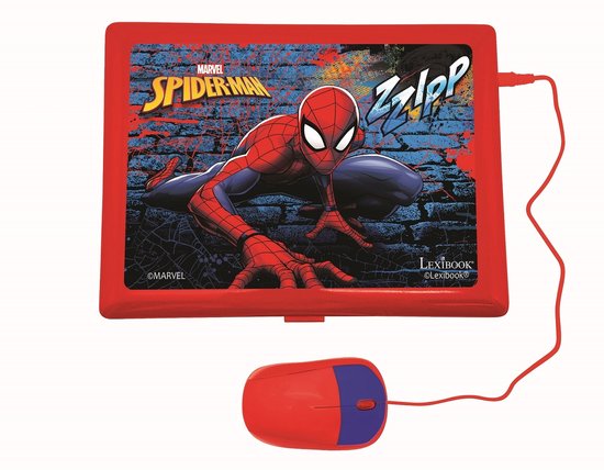 Spider Computer Set Spiderman Laptop met 124 activiteiten FR/EN | Games | bol