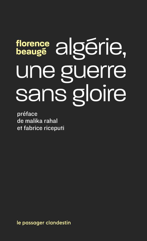 Algérie, une guerre sans gloire - cover