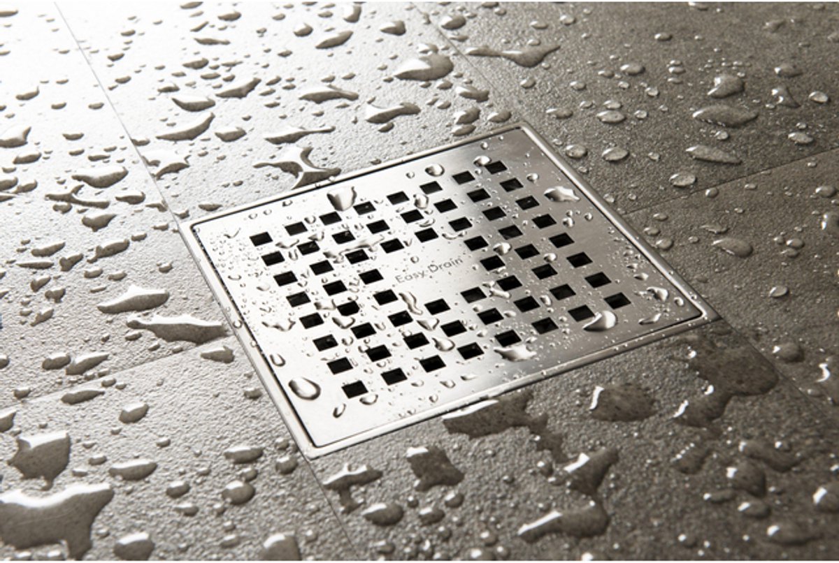 Easydrain Aqua Plus Vloerput Met 1 Aansluiting Aqua+15X15-Msi