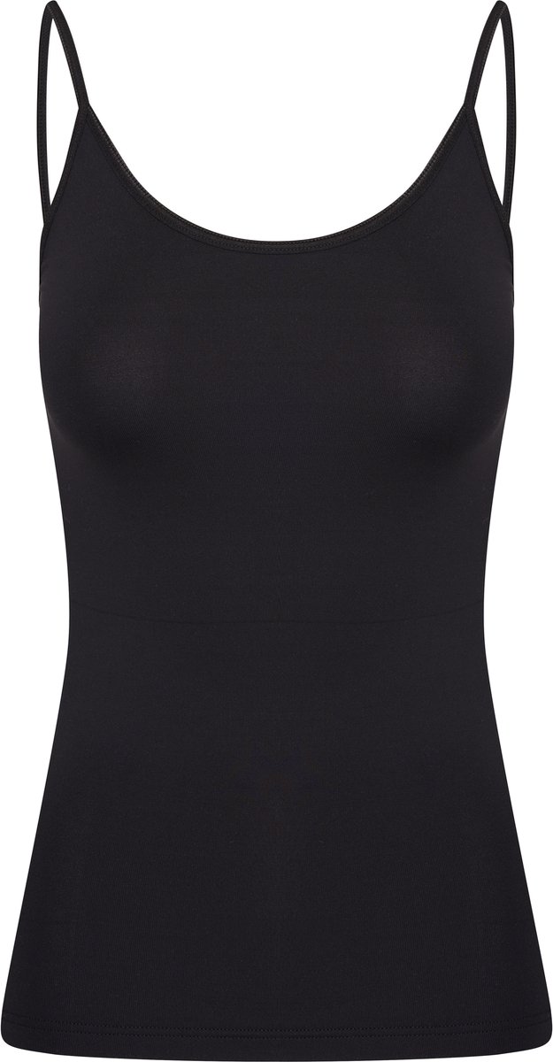 Beeren Top Elegance - dames spaghettihemd - maat XL - Zwart