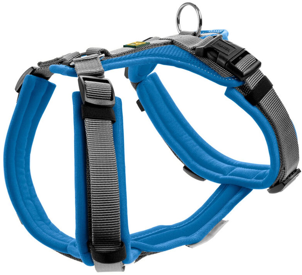 Hunter Hondentuig Maldon Up Blauw Maat S-M (47 - 69 cm)