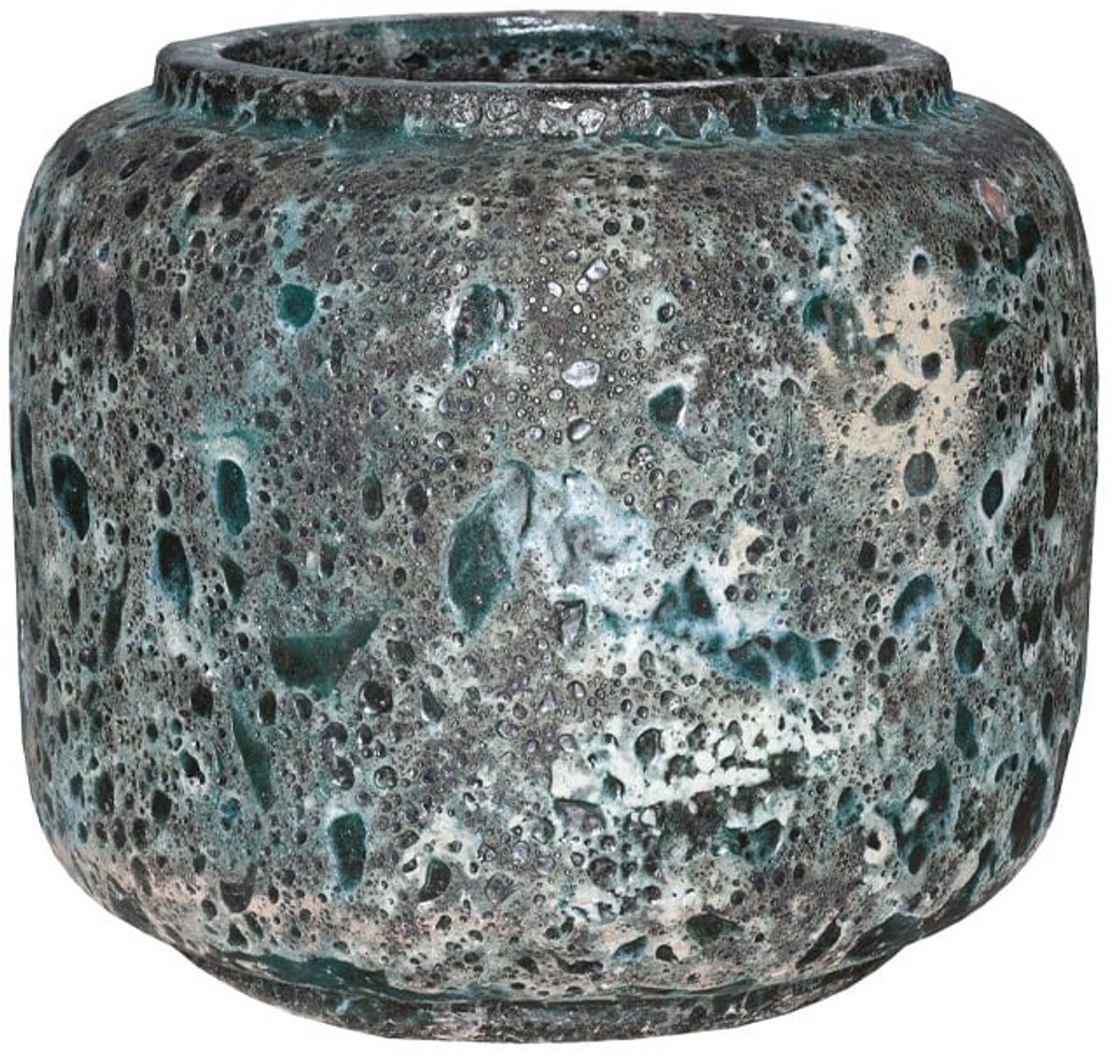 Bloempot Arenal | relic jade | Handgemaakt | Ø59 x H50 cm