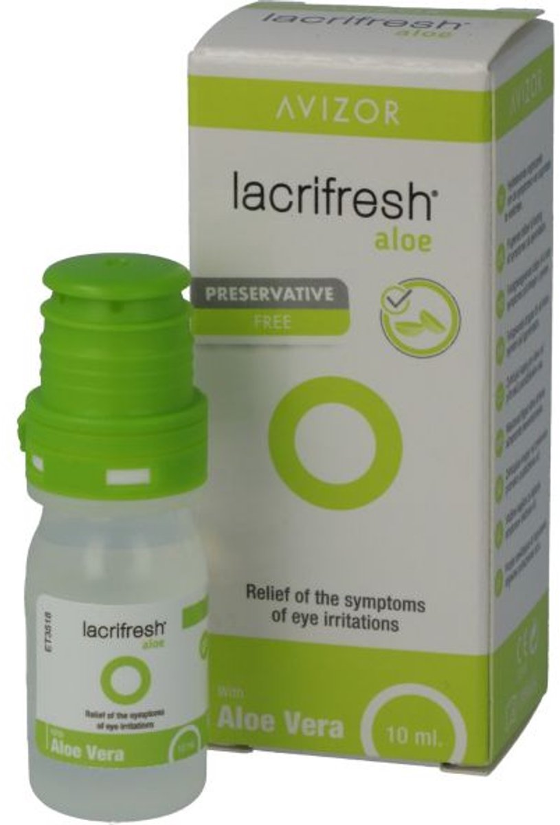 Avizor Lacrifresh Aloe Eye Drops 10ml