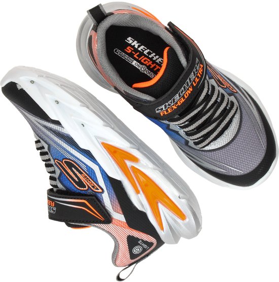 SKECHERS FLEX-GLOW ULTRA Argent 34 EU