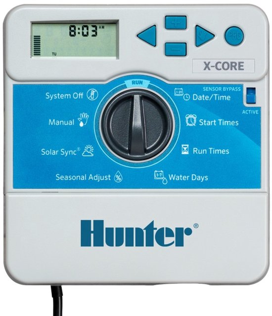 Hunter XC-601I-E beregeningscomputer 6 stations 3 programma's