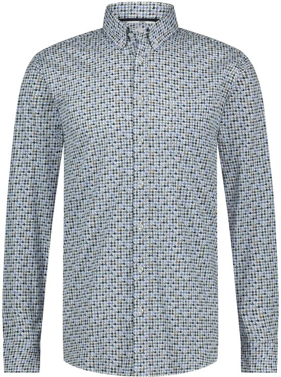 State Of Art Overhemd Houndstooth Multicolour - Overhemden Casual