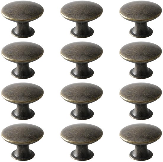 Stijlvolle Retro Kastknoppen Set Van 12 Stuks Voor Meubels En Kasten Bol stijlvolle-retro-kastknoppen-set-van-12-stuks-voor-meubels-en-kasten-bol