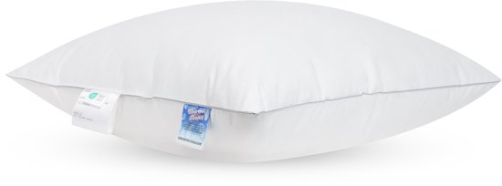 Dormi Dons | Modeleerbaar Veren kussen | 60x70 cm | Krachtige eenden veren hoofdkussen | ouderwets lekker hoofdkussen tegen nekklachten