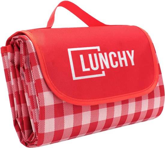 Lunchy Picknick XXL kleed – waterdicht – 200×200 cm