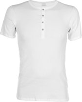 Schiesser - Ronde Hals T-Shirt Rib Wit - XL