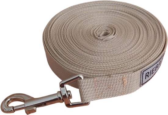 CtopoGo Training Halsband voor Honden, ideaal voor wandelen of sjorren, groot nylon touw (10 m, zwart