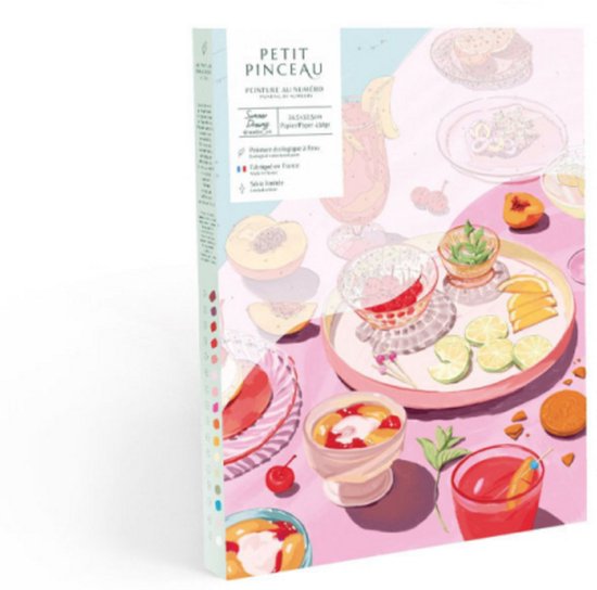 Doos van Paris schilderen op nummer