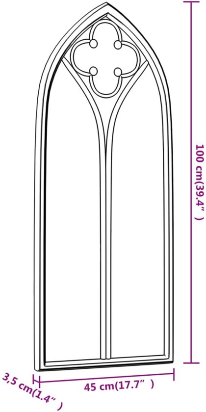 CorTenstaal vlinder spanwijdte 50 cm - Metaalbewerking
