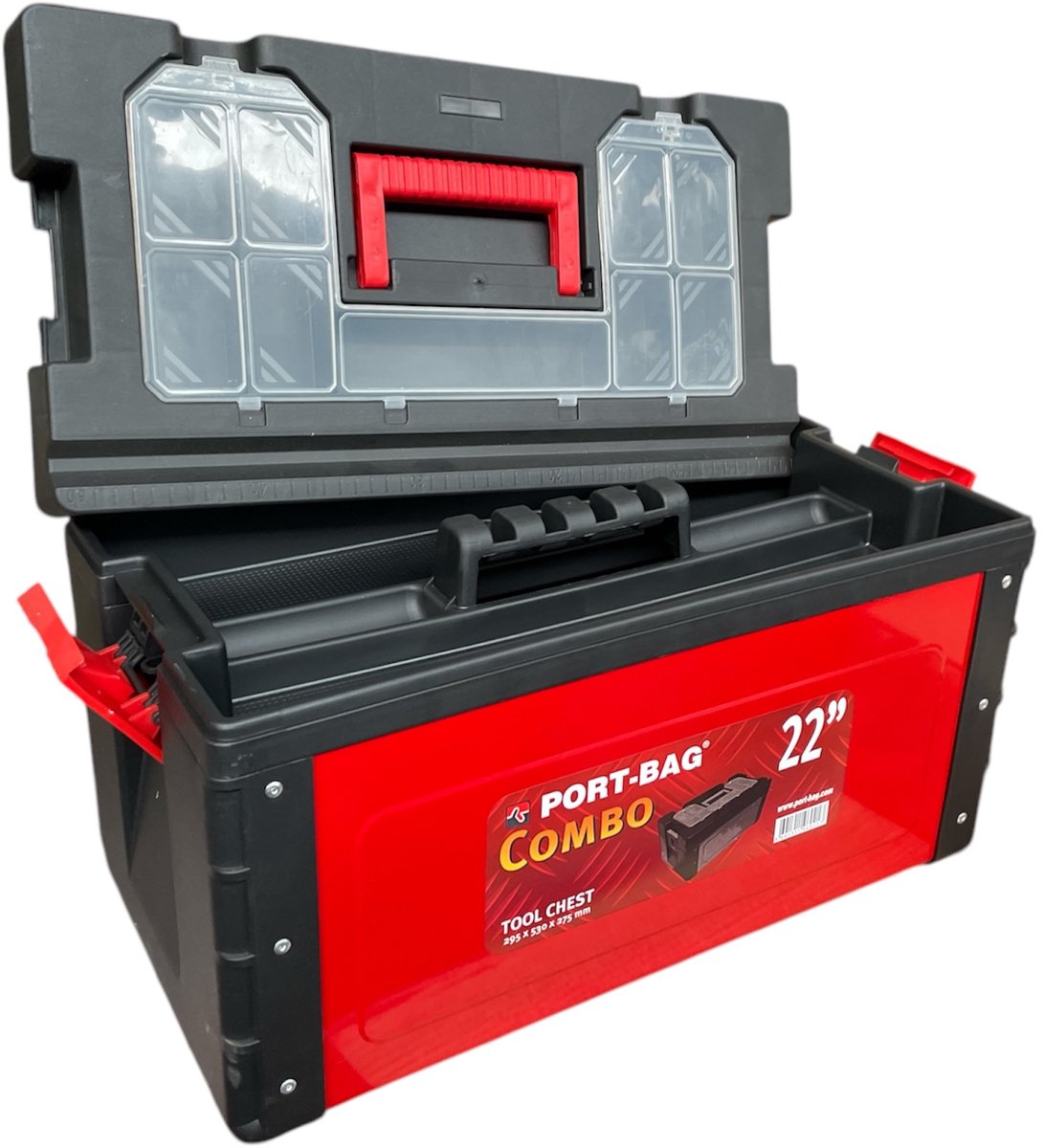 Port-Bag combo tool chest - Toolbox - Gereedschapskist - Gereedschapskoffer - 22” - 3 lagen