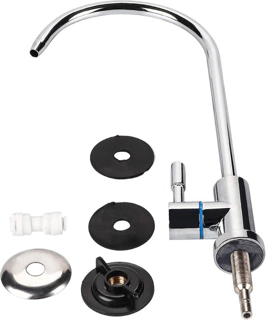SCHÜTTE AQUASTAR PRO Keukenkraan - Drinkwaterkraan - Met Filtersysteem Rvs Look