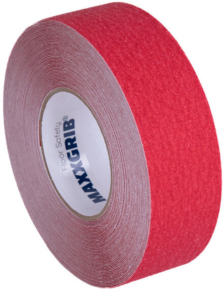Maxxgrib Anti-slip tape 50mm x 18,3m Rood