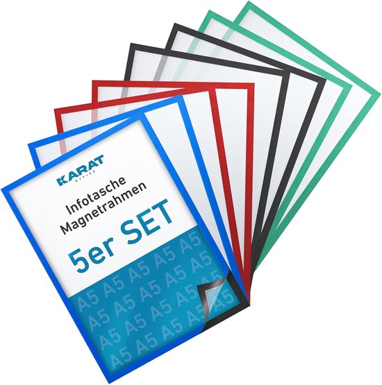 Folderhouder magnetisch A5 (staand) - Visual Workplace B.V