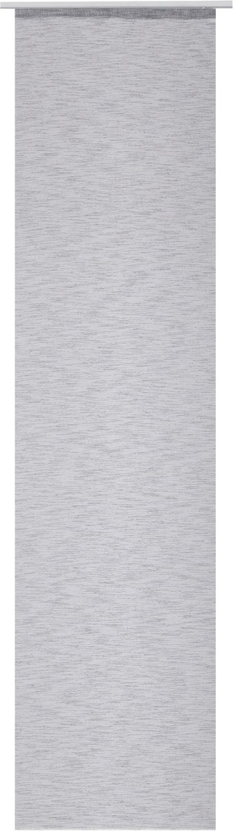 Elbersdrucke Schuifgordijn Liem 245x60 cm grijs semi-transparant