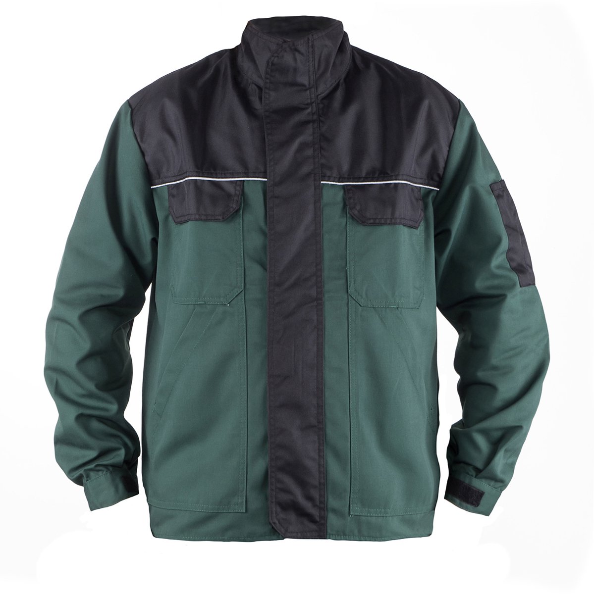 TMG STYLE WORK Werkjas HEREN Veiligheidsjas Groen - Slijtvast - Comfortabel - 320 GSM