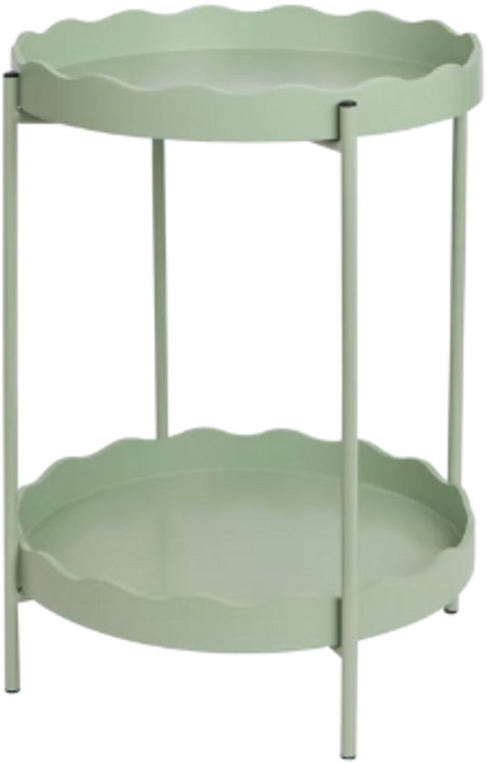Bijzettafel Ripple Glas 50 x 45cm
