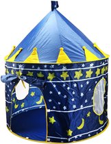 Kinder speeltent - Kasteel tent - Blauw - PO-7577