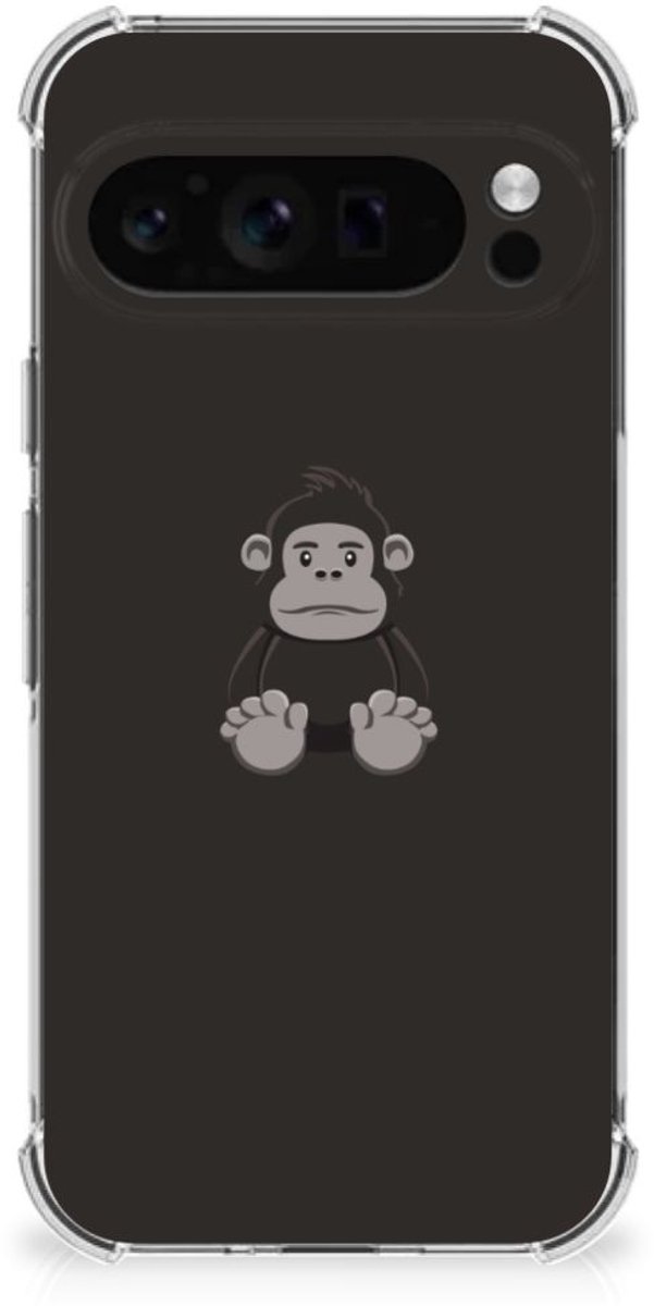 Back Cover voor Google Pixel 9 Pro XL Stevig Bumper Hoesje Gorilla