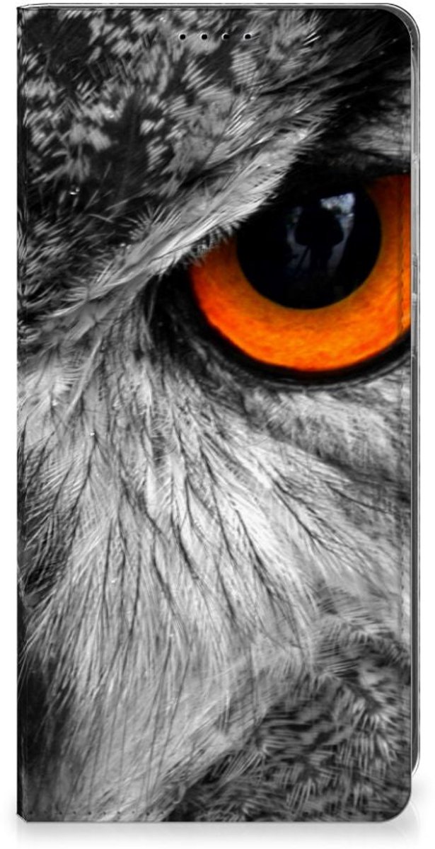 Standcase Hoesje voor Samsung Galaxy S25 Plus Hoesje maken Uil