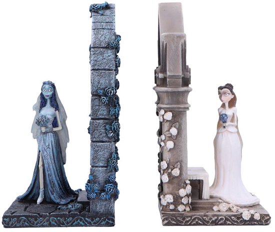 Corpse Bride - Emily & Victoria - boekensteunen (Nemesis Now)